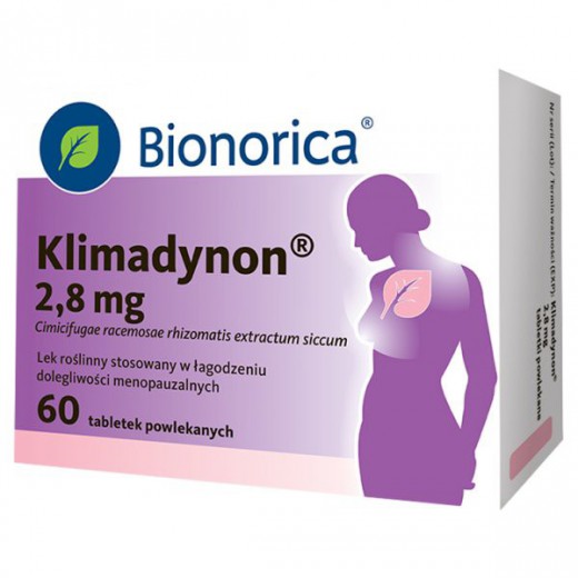 Klimadynon 2,8 mg, 60 tabletek powlekanych