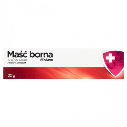 Maść borna Aflofarm 10%, 20 g