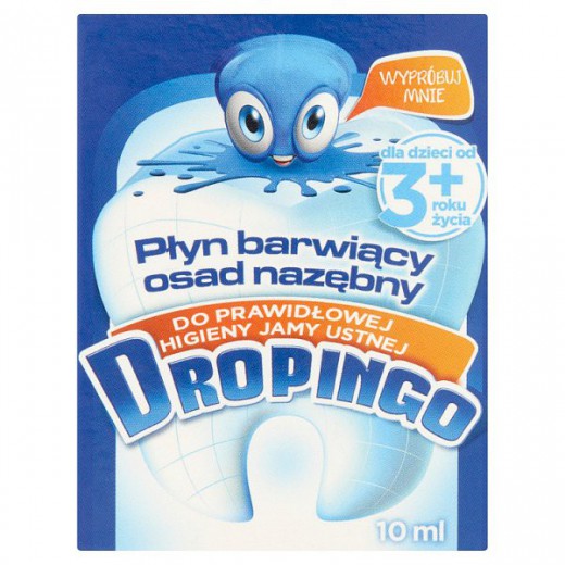 Dropingo, płyn barwiący osad nazębny, 10ml
