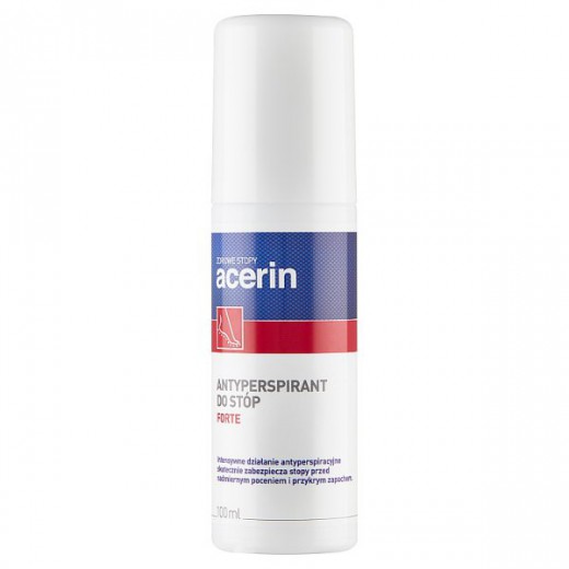 Acerin Antyperspirant Forte, dezodorant do stóp, 100 ml