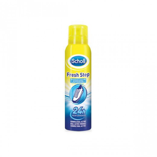 Scholl Fresh Step, dezodorant do butów neutralizujący zapach, 150 ml