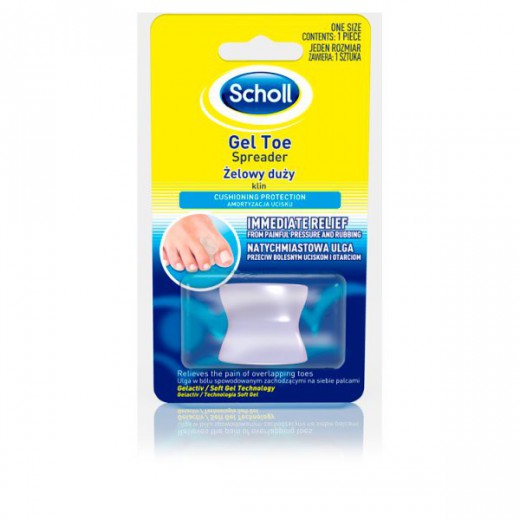Scholl, żelowy klin międzypalcowy, duży, 1 sztuka