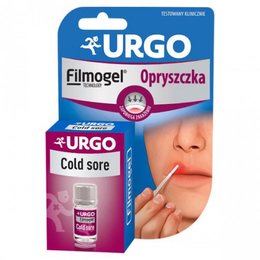 Urgo Filmogel Opryszczka, plaster w płynie, 3 ml