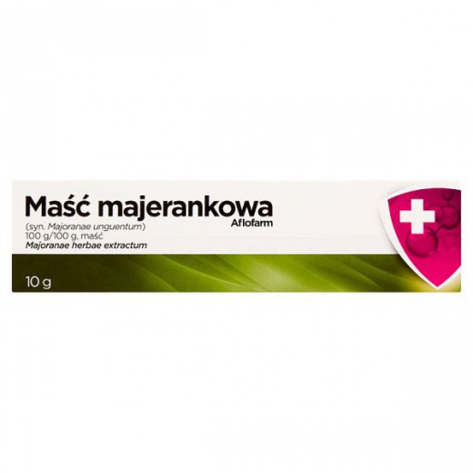 Maść majerankowa, maść na katar dla dzieci, 10 g