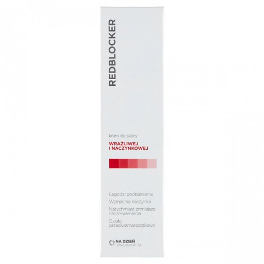 Redblocker, krem do skóry naczynkowej, na dzień, 50ml