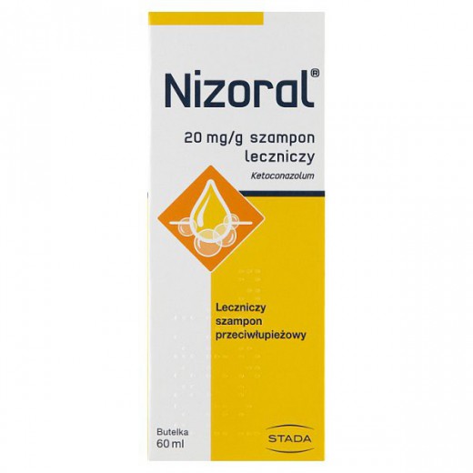 Nizoral 20 mg/ g, szampon przeciwłupieżowy, 60 ml