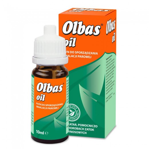 Olbas Oil, płyn do sporządzania inhalacji parowej, 10 ml