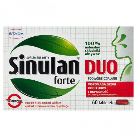 Sinulan Duo Forte, 60 tabletek