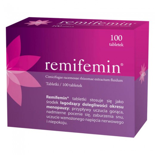 Remifemin 20mg, 100 tabletek