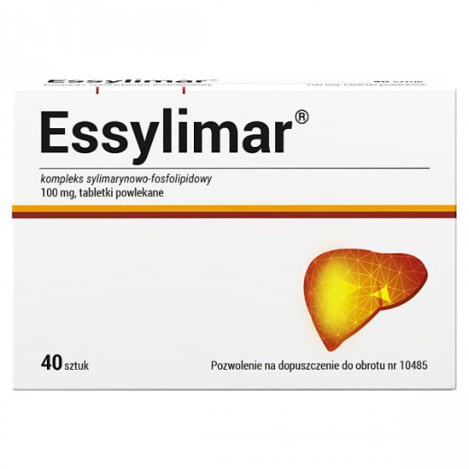 Essylimar 100 mg, 40 tabletek