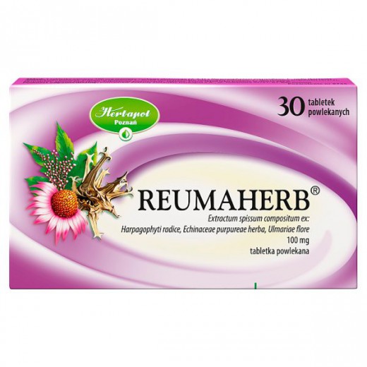 Reumaherb 100 mg, 30 tabletek powlekanych
