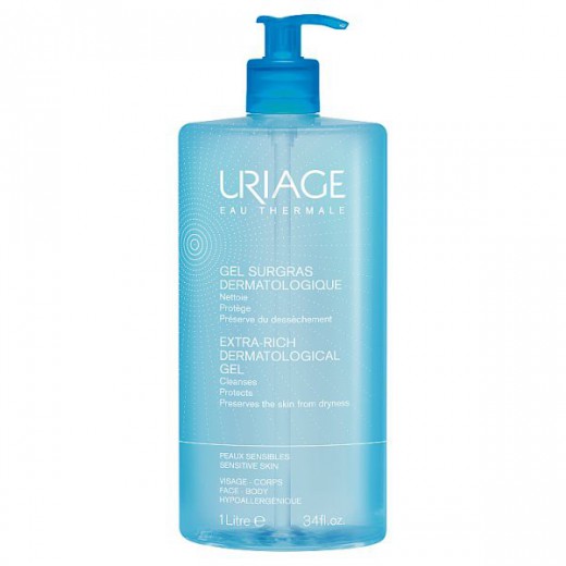 Uriage, dermatologiczny żel do mycia, 1 L