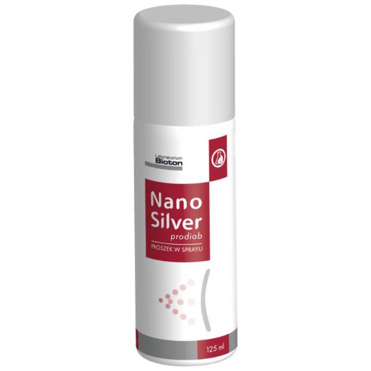 BIOTON, Nanosilver Prodiab, proszek w sprayu, 125ml