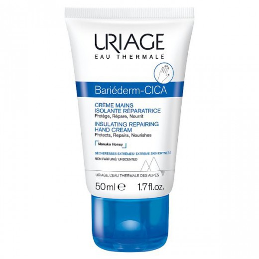 Uriage Bariederm, krem do rąk regenerująco-ochronny, 50 ml