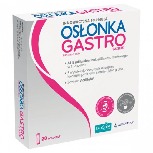 Osłonka Gastro, 20 saszetek