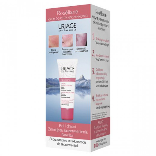 Uriage Roseliane, krem do cery naczynkowej, 40 ml