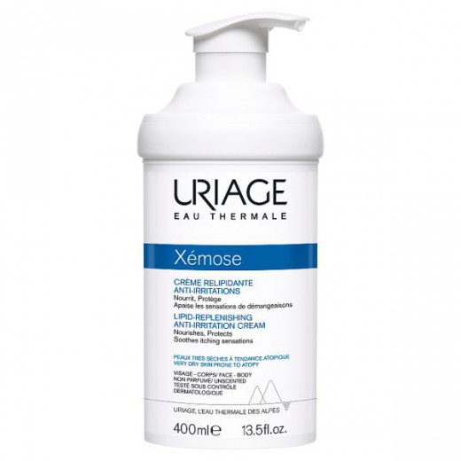 Uriage Xemose, krem do skóry bardzo suchej, 400 ml
