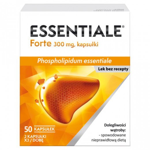 Essentiale Forte 300mg, 50 kapsułek