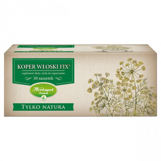 Koper włoski fix, Tylko Natura, 30 saszetek