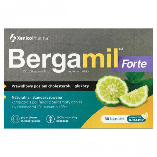 Bergamil Forte, 30 kapsułek