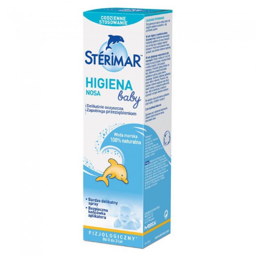 Sterimar Baby, spray fizjologiczny do nosa, 100ml