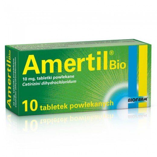 Amertil Bio 10mg, 10 tabletek