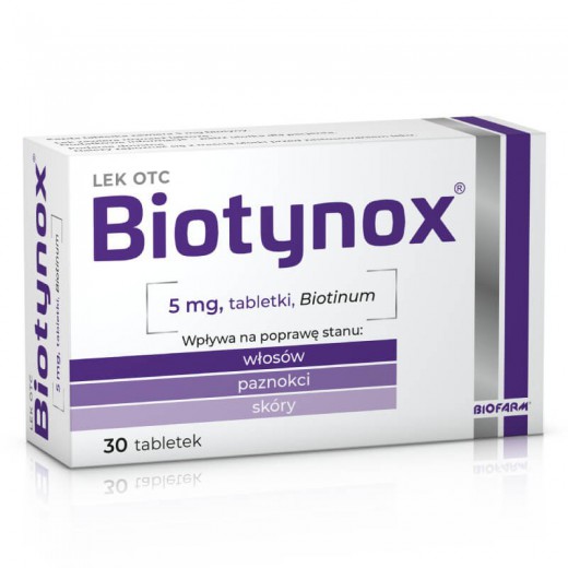 Biotynox 5mg, 30 tabletek