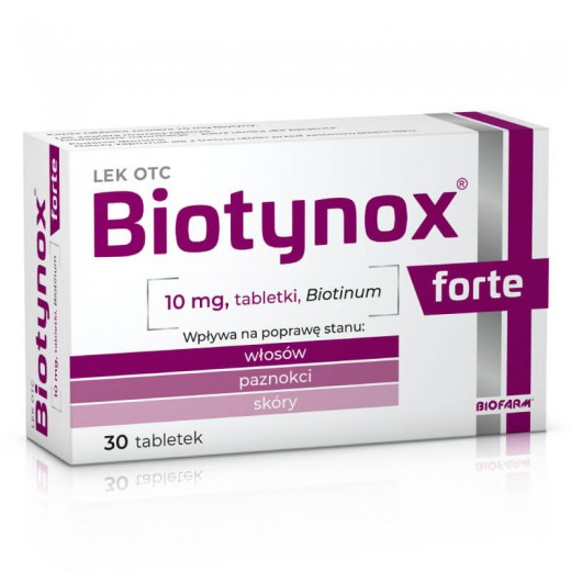 Biotynox Forte 10mg, 30 tabletek
