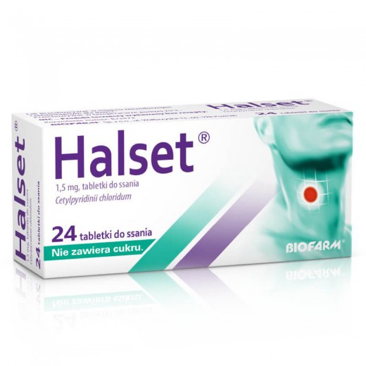 Halset 1,5mg, 24 tabletki do ssania