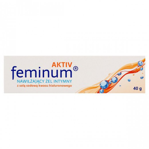 Feminum Activ, Żel intymny nawilżający, 40g