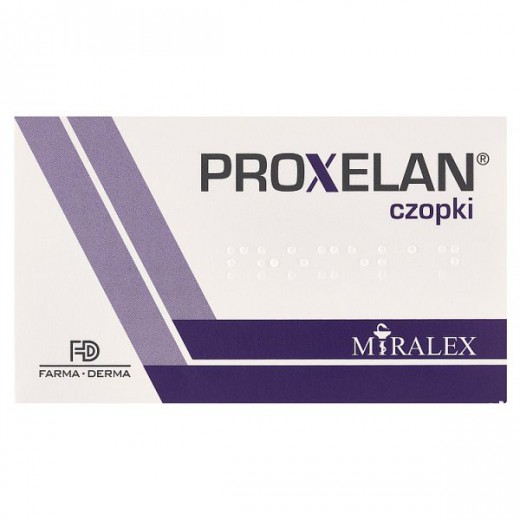Proxelan, czopki, 10 sztuk