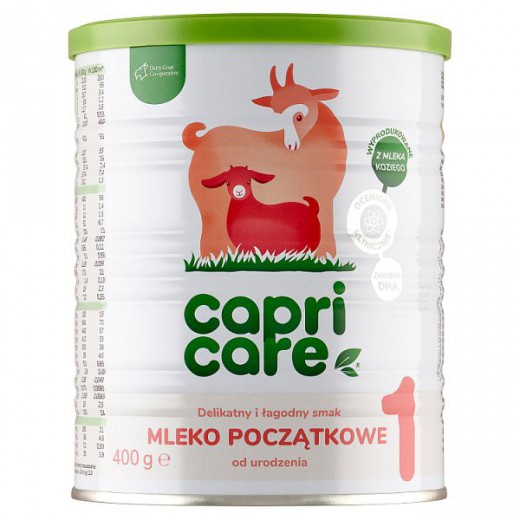 CapriCare 1, mleko początkowe na mleku kozim, od urodzenia, 400g