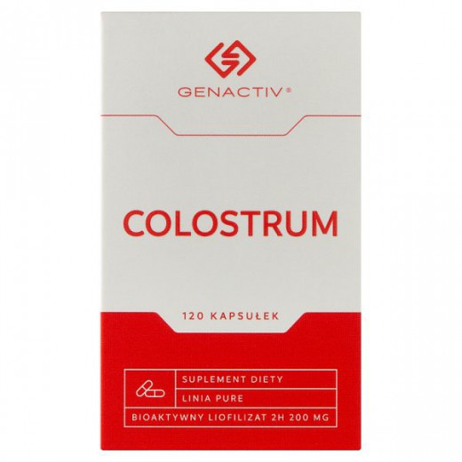 Colostrum Genactiv, 120 kapsułek