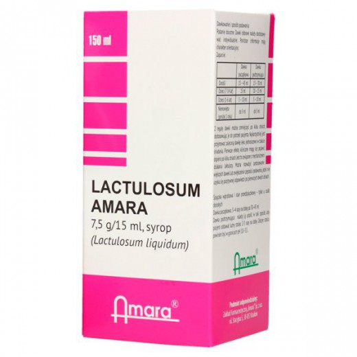 Lactulosum Amara 7,5 g/ 15 ml, syrop, 150 ml