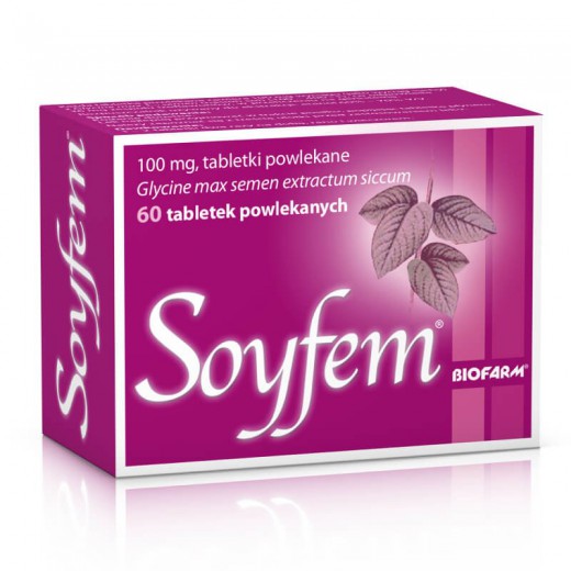 Soyfem 100mg, 60 tabletek