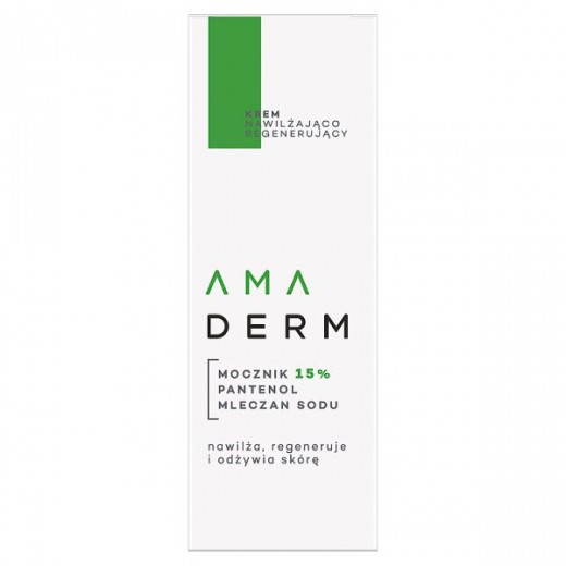 Amaderm Urea 15%, krem nawilżająco-regenerujący, 50 ml