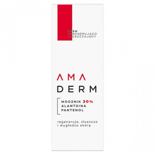 Amaderm Urea 30%, krem regenerująco-złuszczający, 50 ml