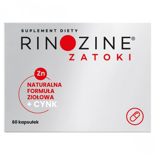 Rinozine Zatoki, 60 kapsułek