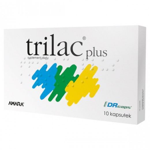 Trilac Plus, 10 kapsułek