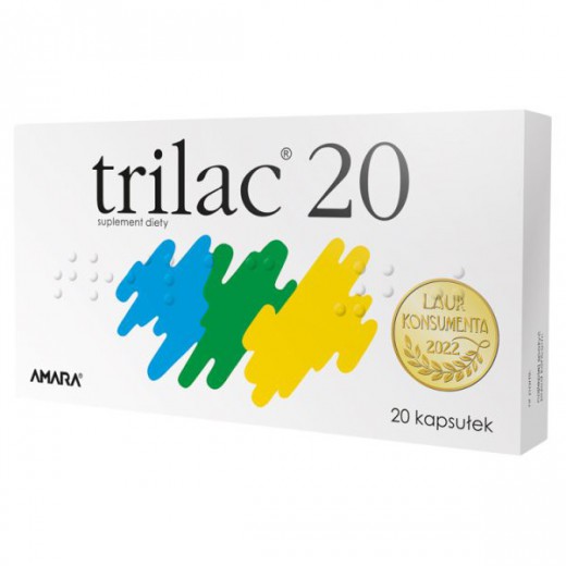 Trilac 20, 20 kapsułek