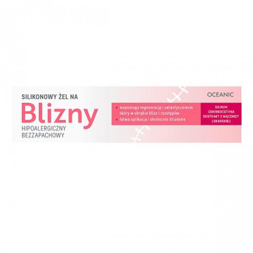Oceanic, żel silikonowy na blizny, 30 g
