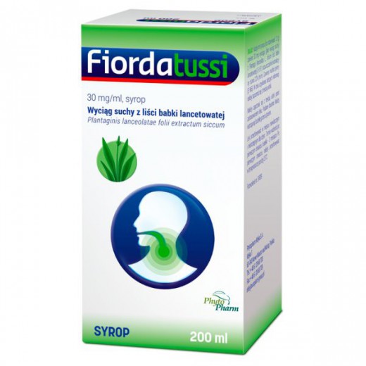 Fiordatussi syrop, 30mg/ml, 200 ml