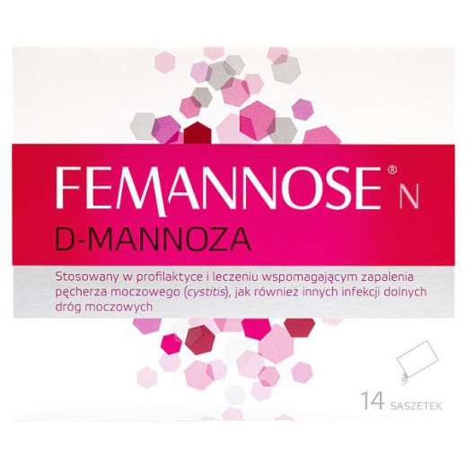 Femannose N, D-mannoza, 14 saszetek