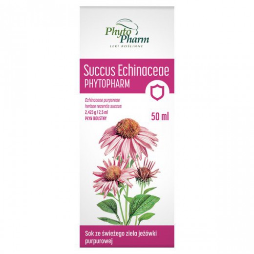 Succus Echinaceae 2,425g/2,5ml, płyn doustny, 50ml