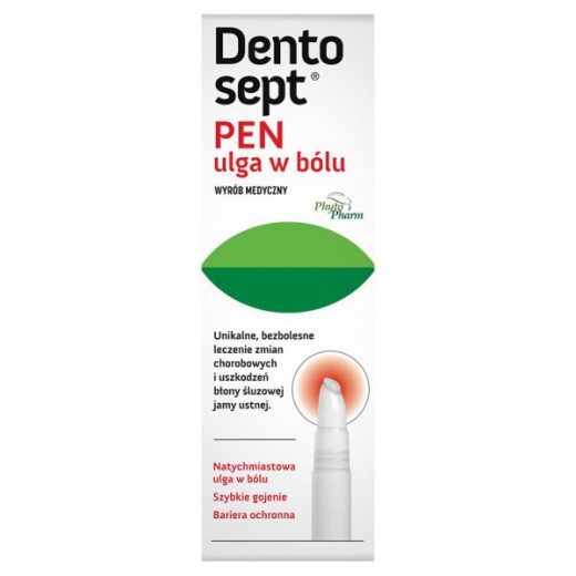 Dentosept PEN, ulga w bólu żel, 3,3 ml