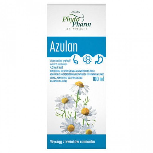 Azulan 4,55g/5ml, płyn, 100ml
