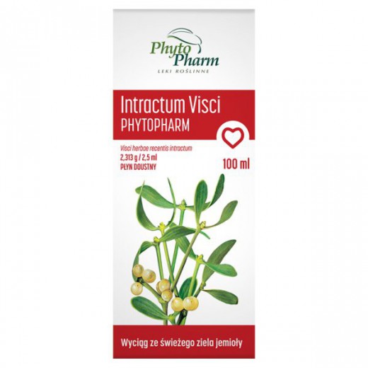 Intractum Visci Phytopharm 2,313 g/ 2,5 ml, płyn doustny, 100 ml
