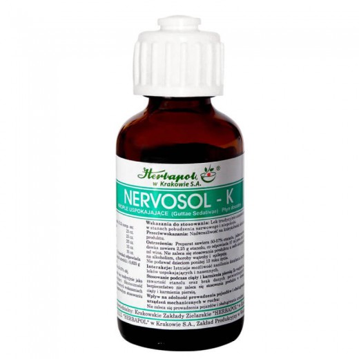 Nervosol K, płyn doustny, 35ml