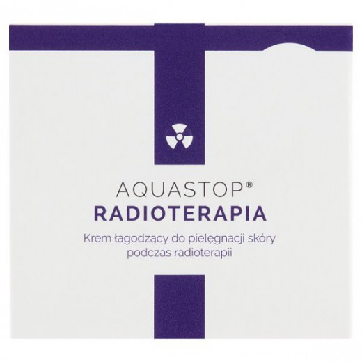 Aquastop Radioterapia, łagodzący krem do pielęgnacji skóry podczas radioterapii, 50 ml