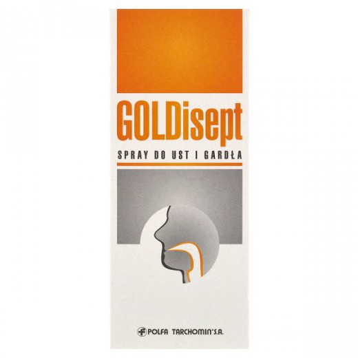 GOLDisept, spray do ust i gardła 25ml